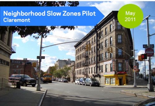 Министерство транспорта вводит первые 20 миль в час «медленной зоны» в Бронксе… Манхэттен следующий?