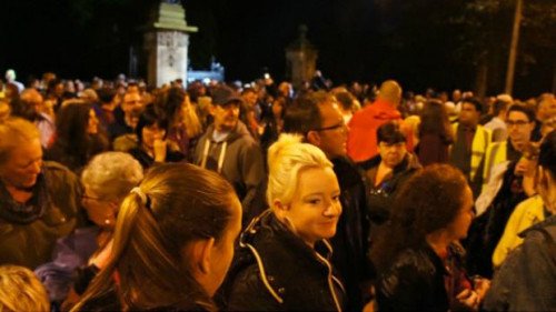 Более 4000 человек протестуют в Глазго после пяти недель за пять недель